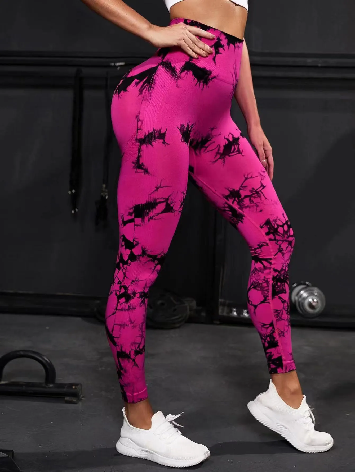 tie dye yoga leggings 1