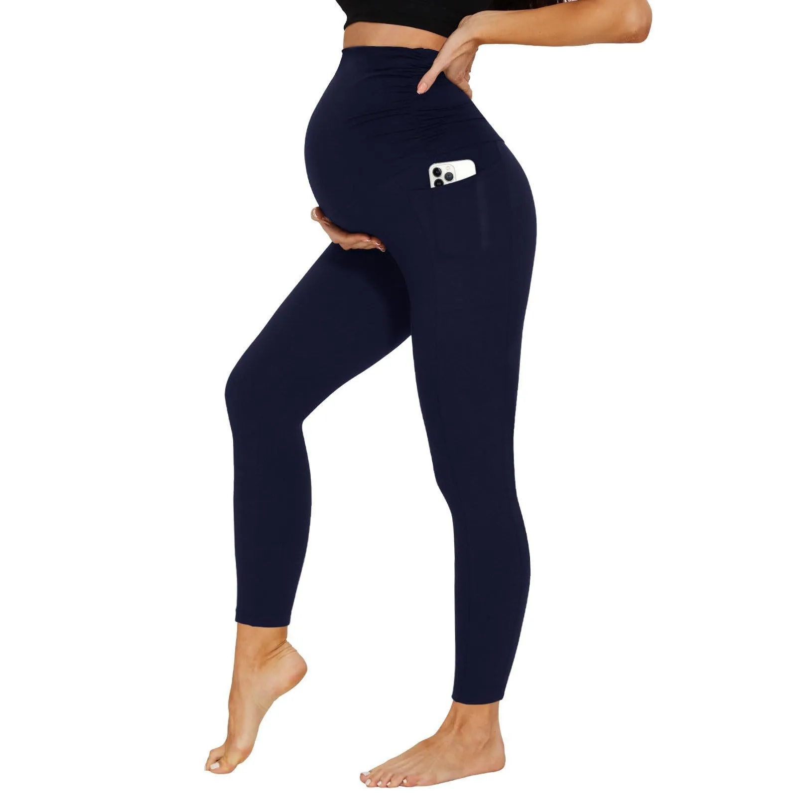 maternity leggings with pockets 3