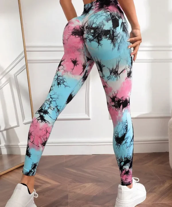 tie dye yoga pants