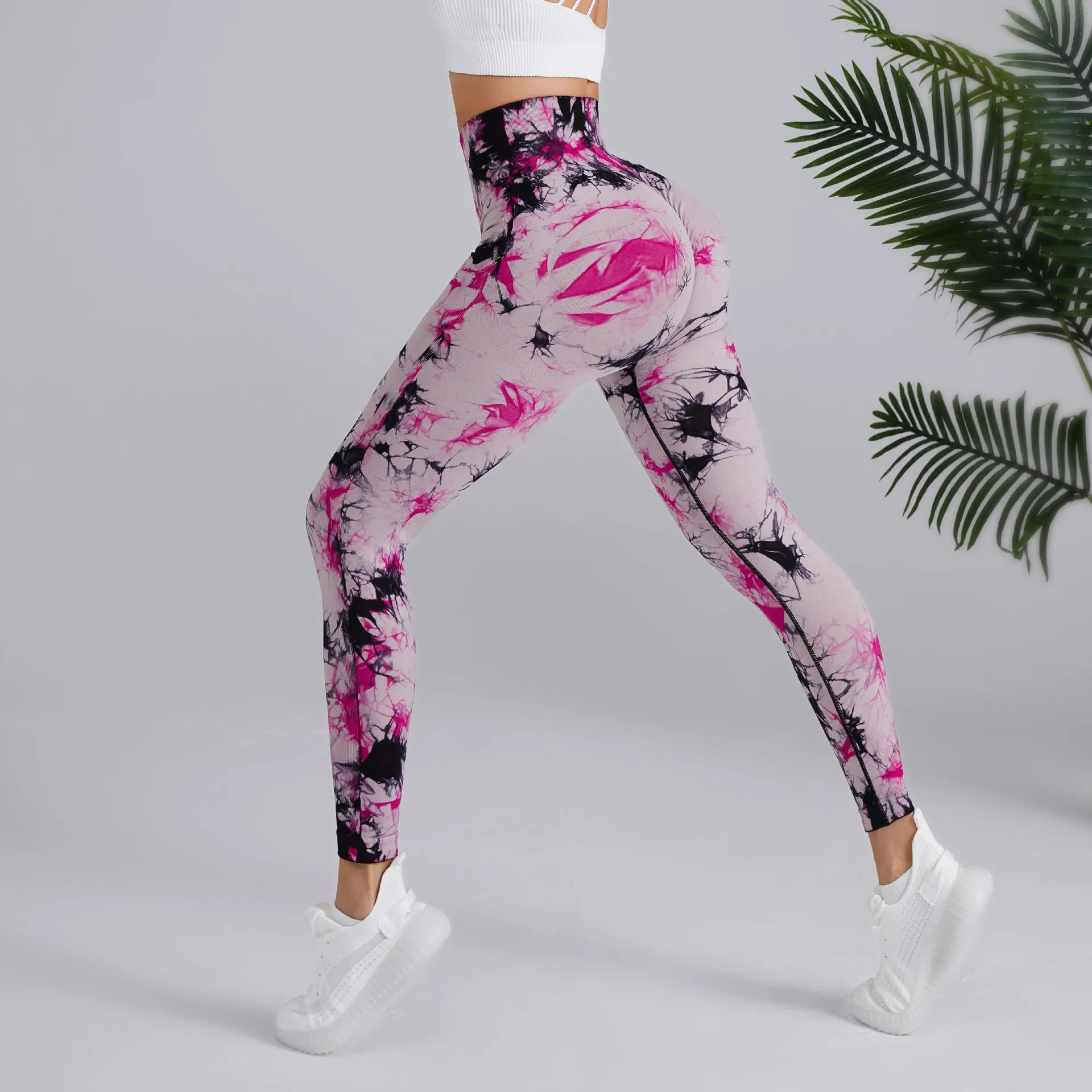 tie dye yoga pants 2