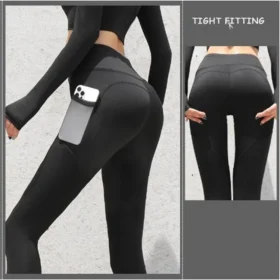 womens yoga pants with pockets 1