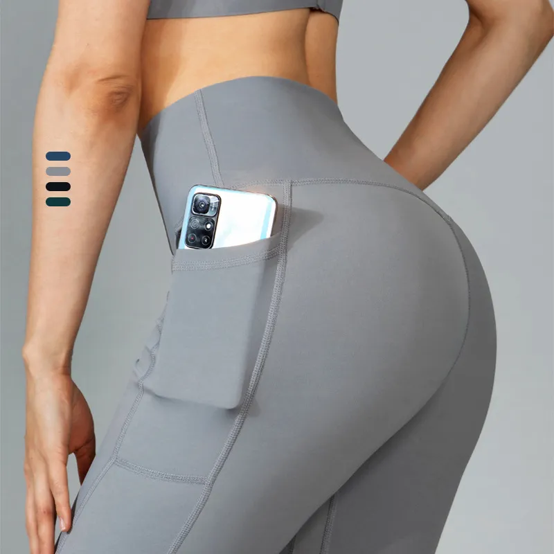 yoga pants with side pockets