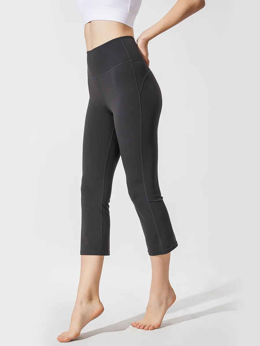 flared cropped leggings 1