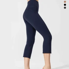 flared cropped leggings