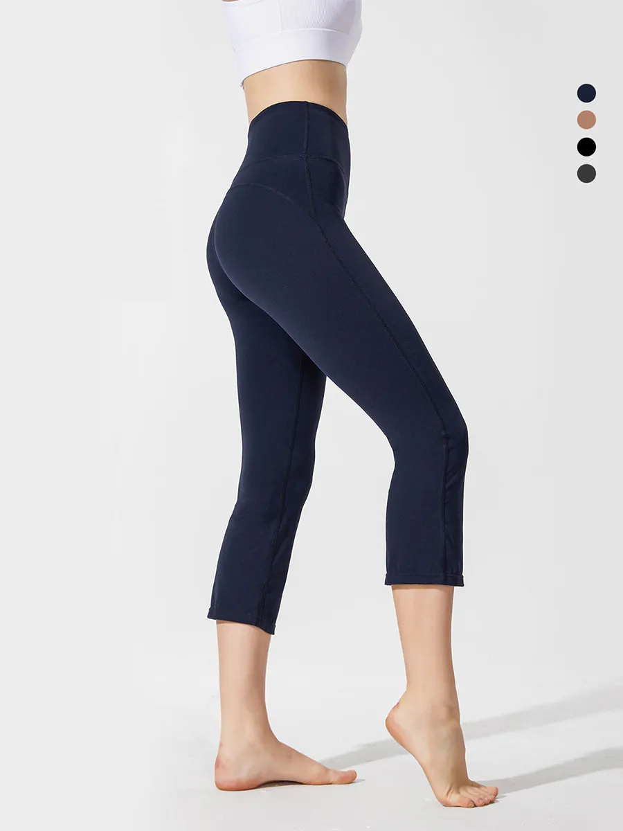 flared cropped leggings