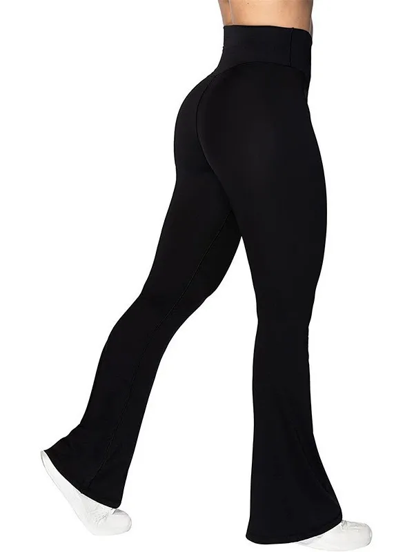 flared gym leggings 1