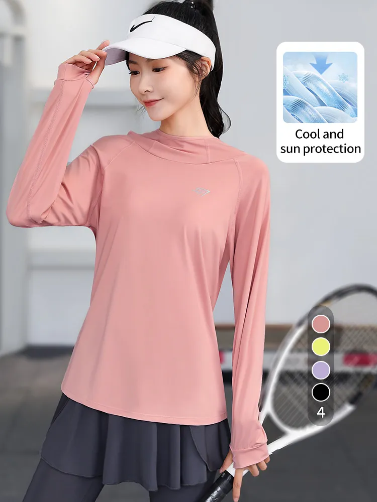 long sleeve running top womens