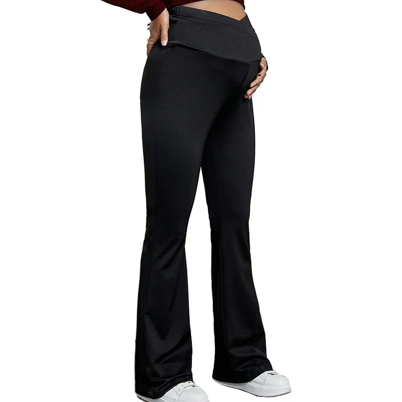 maternity flare leggings 3