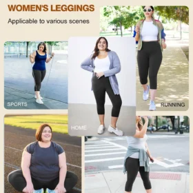 plus size capri leggings 3