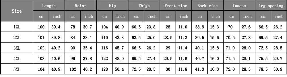 plus size flare leggings size chart