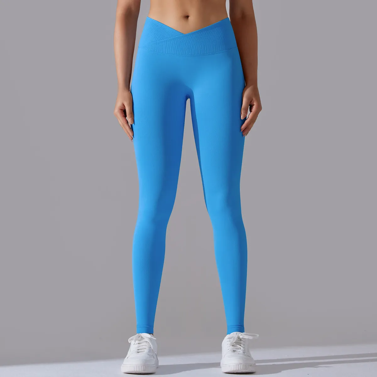 v cross waist leggings 5