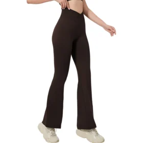 v waist flare leggings 1