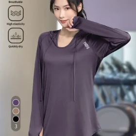 womens long sleeve workout shirt